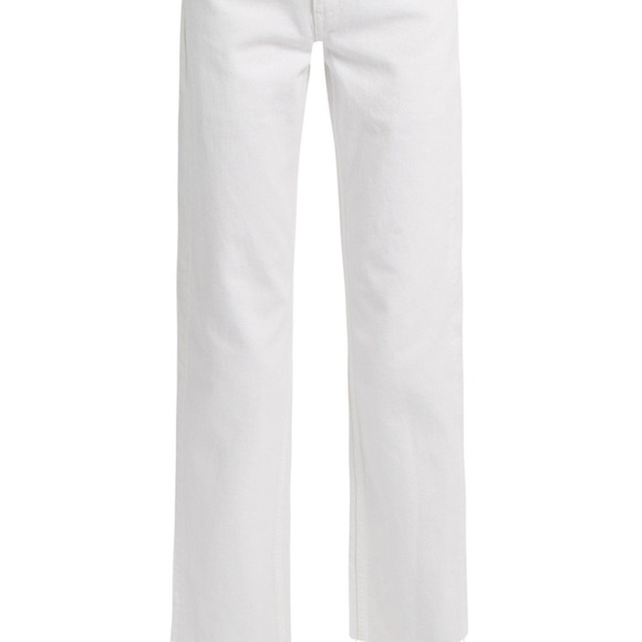 Topshop Denim - Topshop Women's White Jeans 26 straight leg